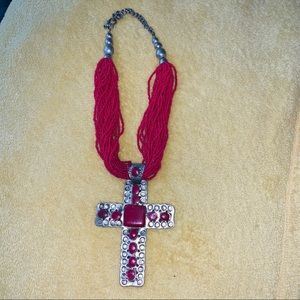 Big Cross Necklace